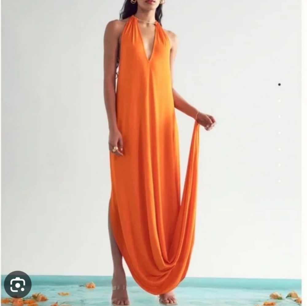 Cult Gaia Luna Gown sz S in Poppy
